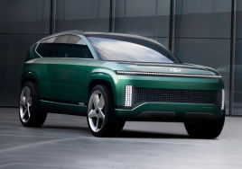 현대차, 프리미엄 라운지 구현한 전기 SUV 콘셉트카 ‘세븐’ LA 오토쇼서 공개
