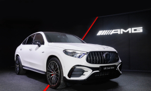 한성차, GLC 43 4MATIC 쿠페 AMG 서울에디션 공개...10대 한정 판매